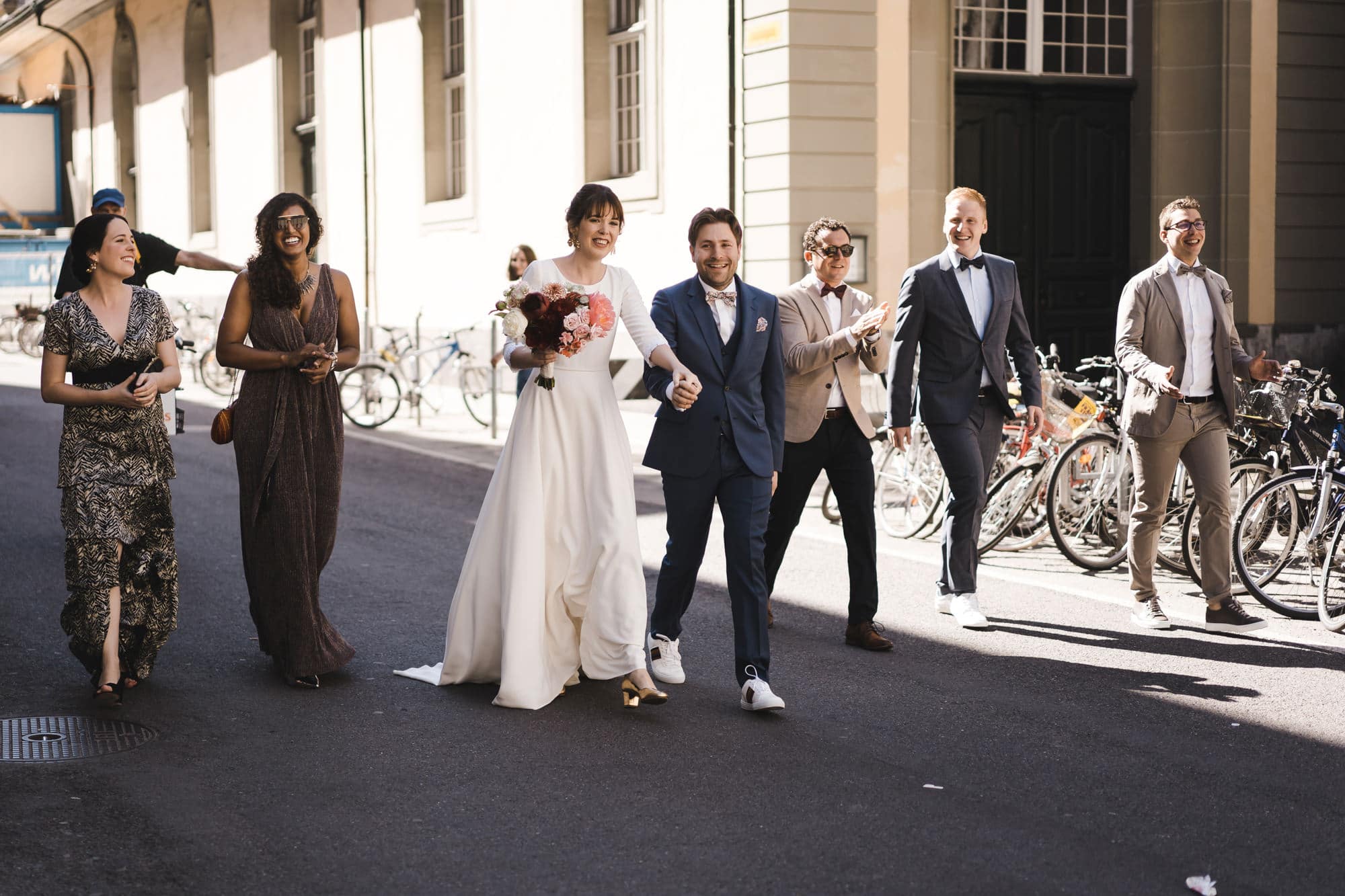 Photo de Alexandre Bourguet. Wedding in Kornhauskeller in Bern