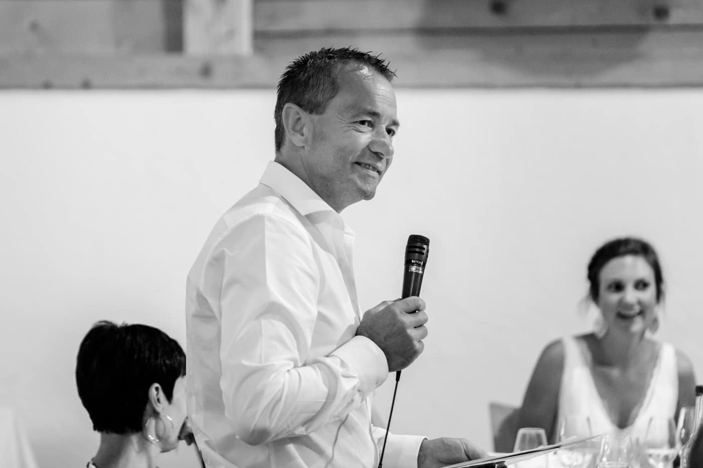 Discours d'un invité aux Colombettes, à Vaulruz