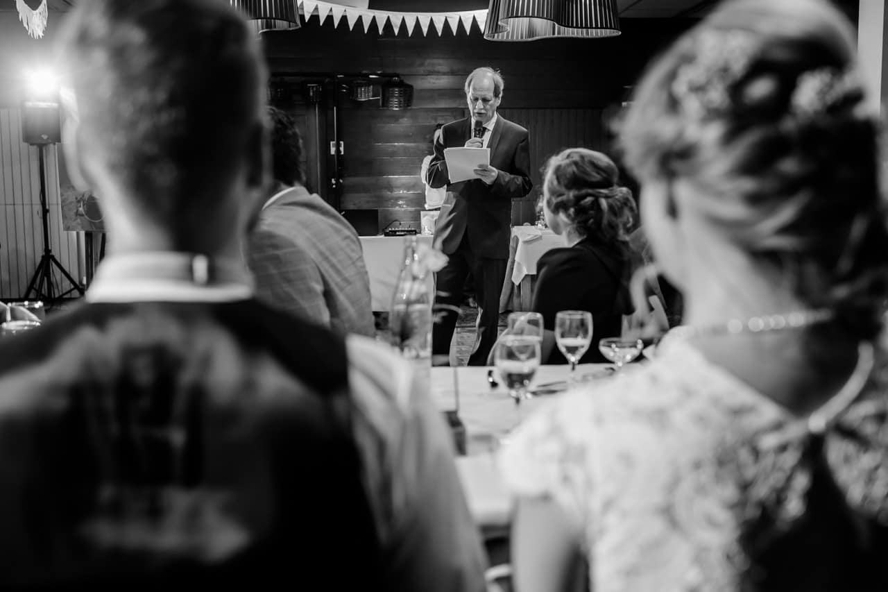Discours lors du souper de mariage