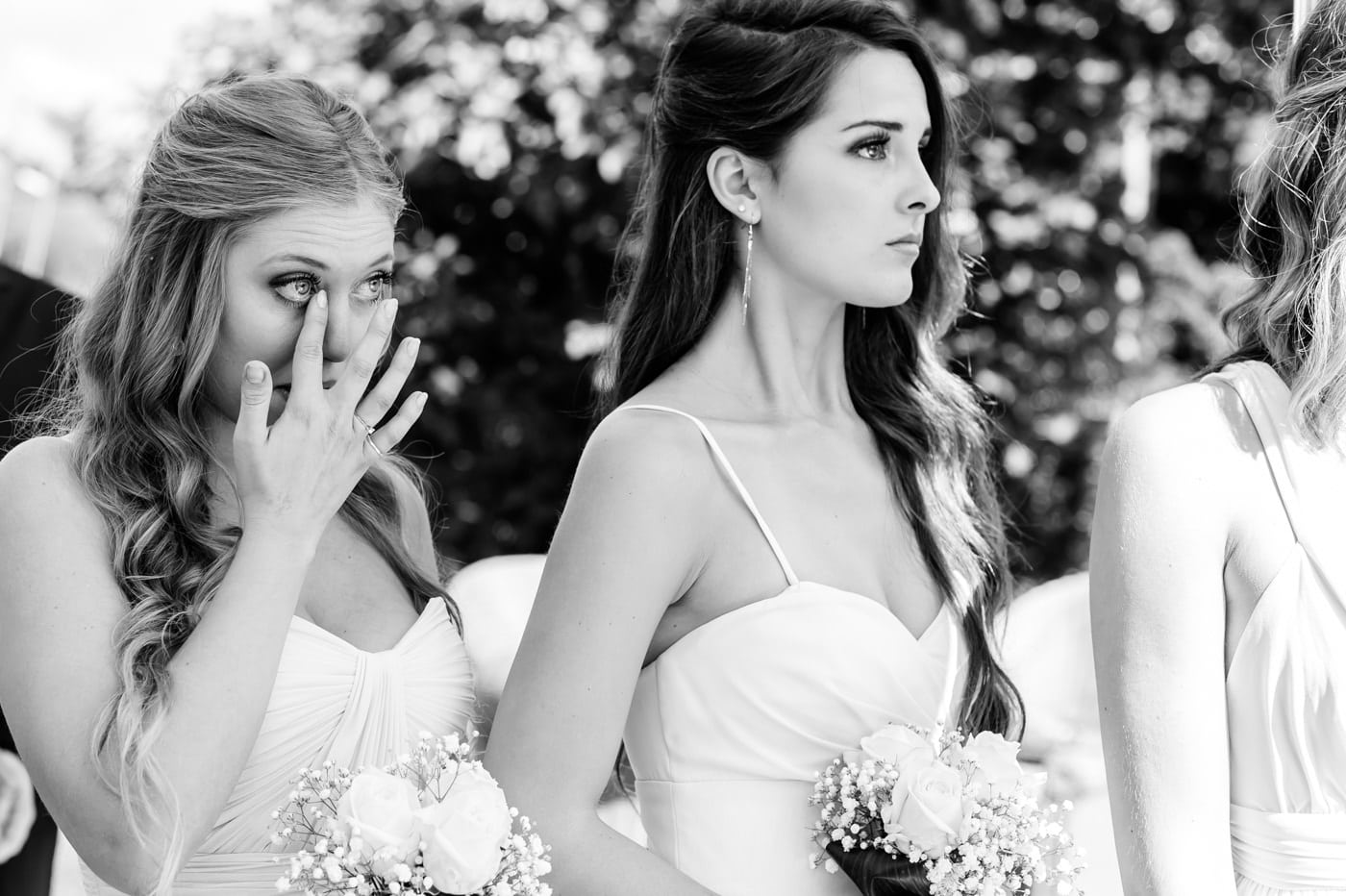 Emotion chez les invitées