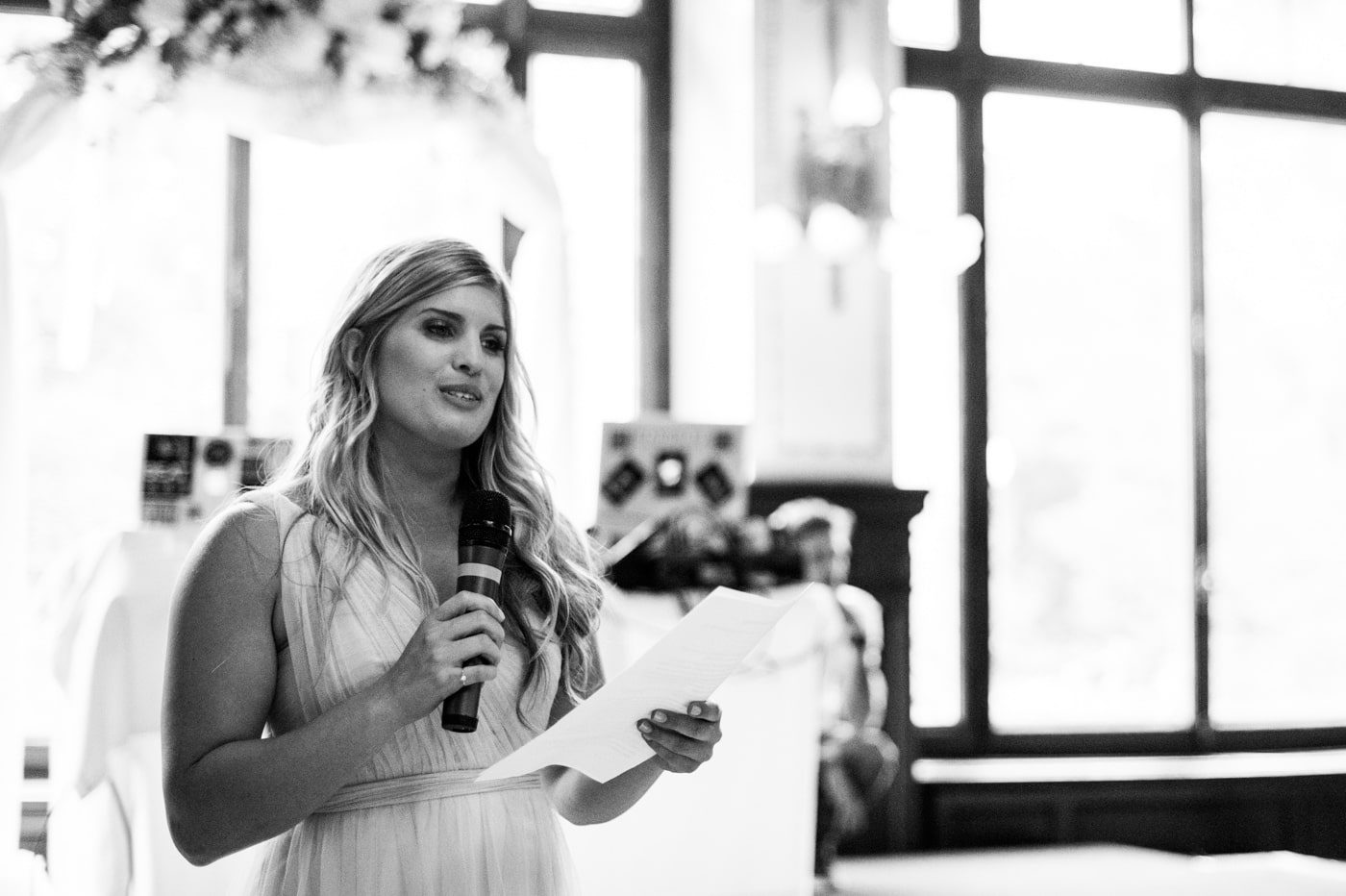 Discours durant la cérémonie laïque