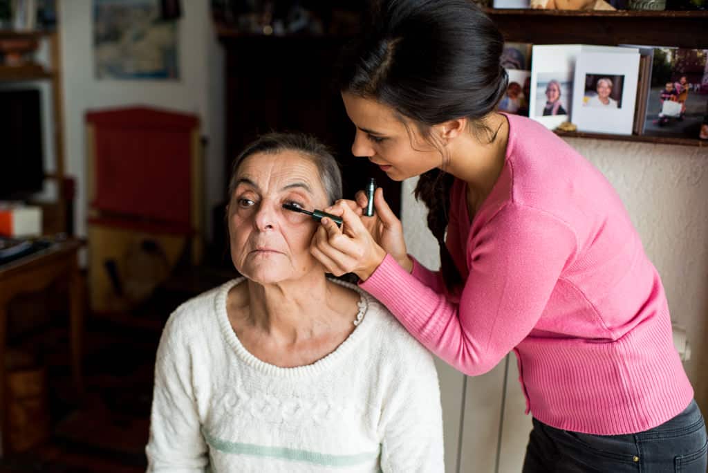 Préparation de mariage au domicile de la mariée, en Gruyère