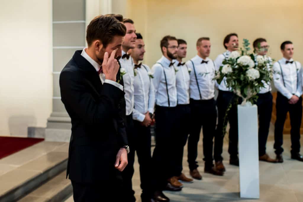 Attente de la mariée