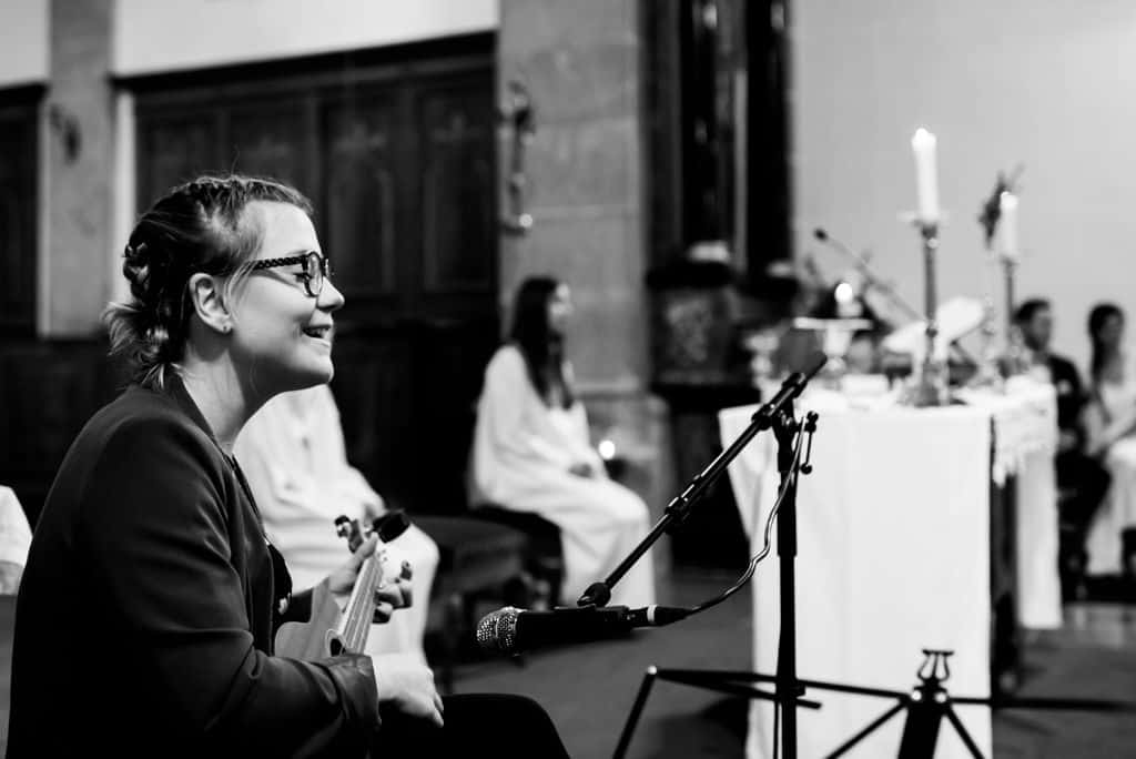 Musique en l'honneur des mariés