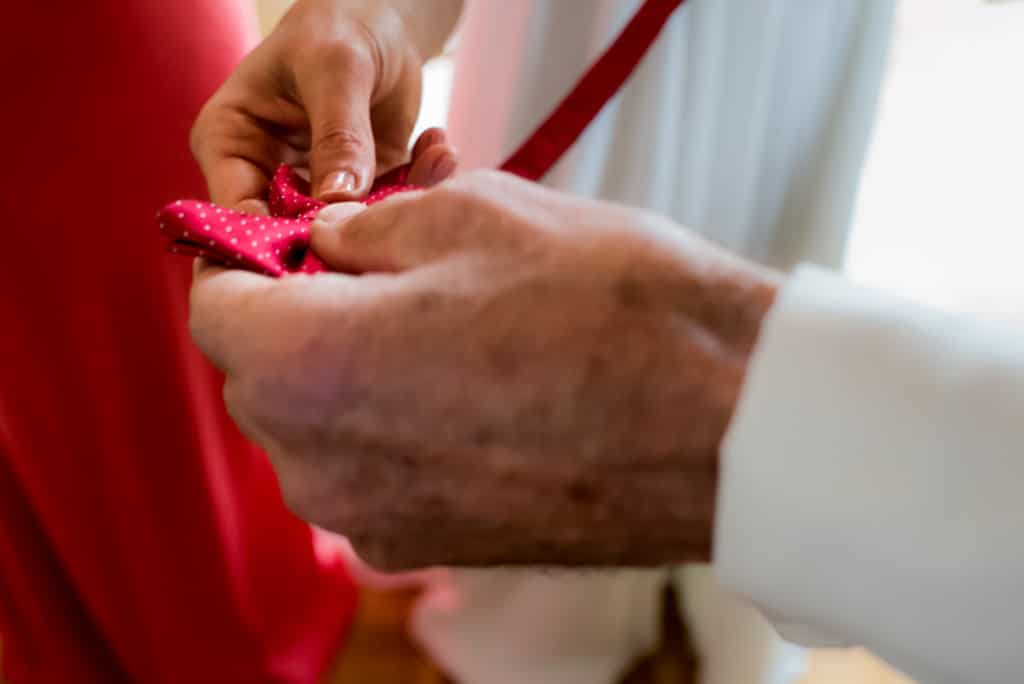 Derniers préparatifs de mariage