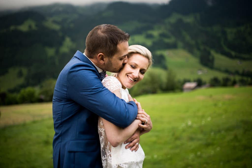 Shooting en extérieur après la cérémonie