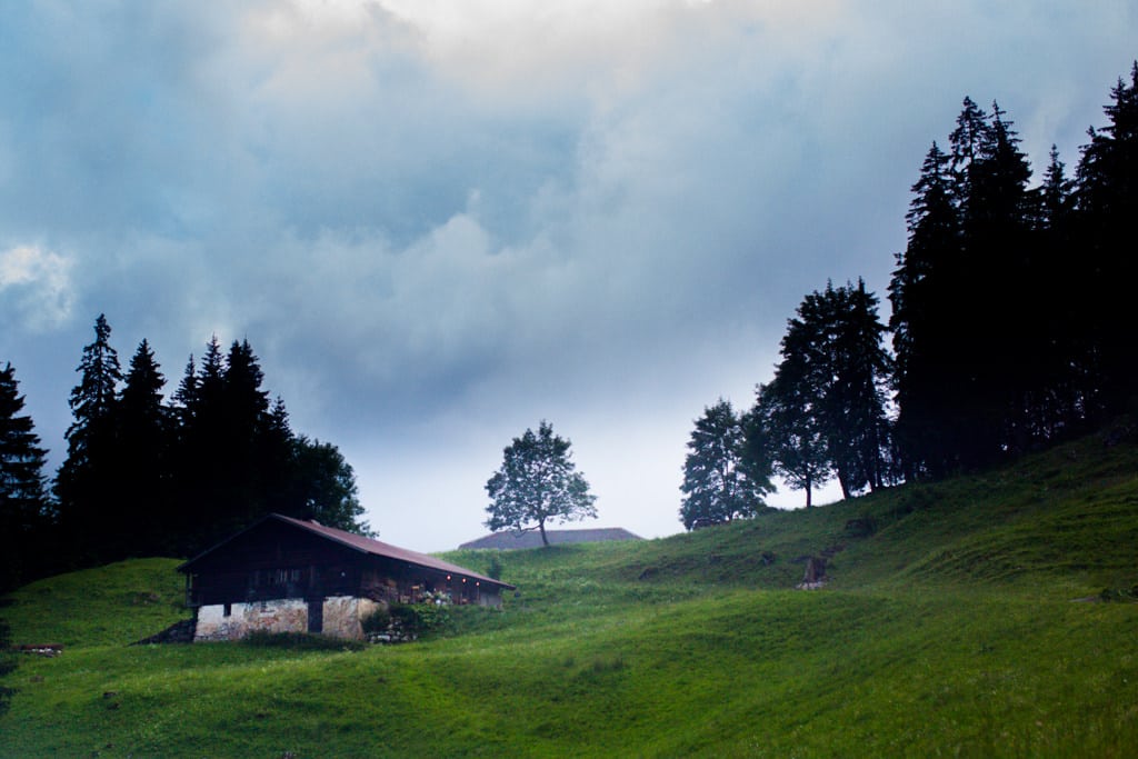 Le chalet authentique qui va héberger la suite du mariage
