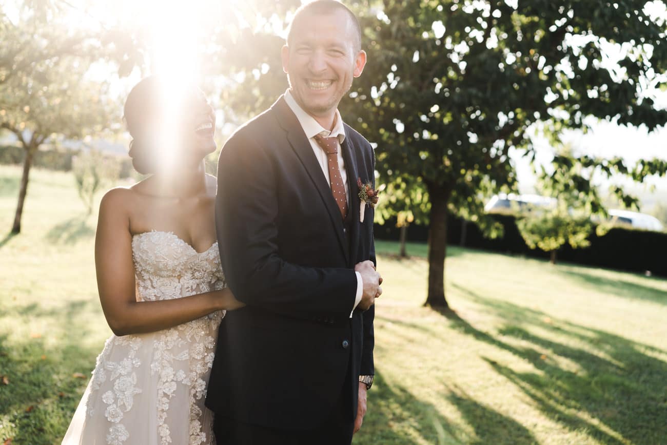 Photo de Alexandre Bourguet. Mariage dans la campagne du coté de Genève