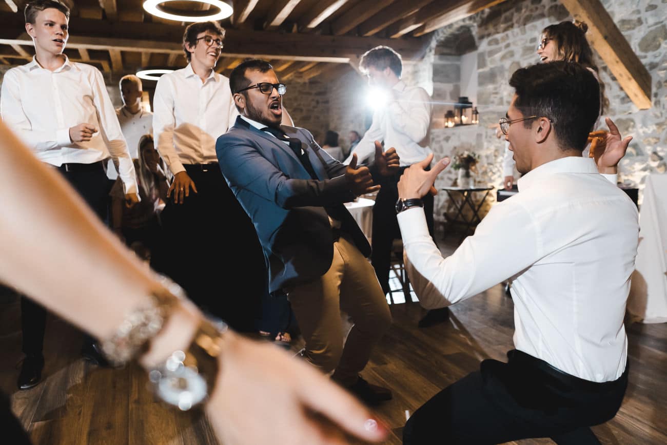 Photo de Alexandre Bourguet. Mariage dans la campagne du coté de Genève