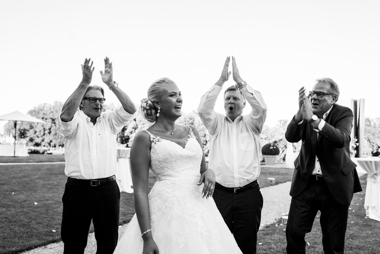 Félicitations pour la mariée