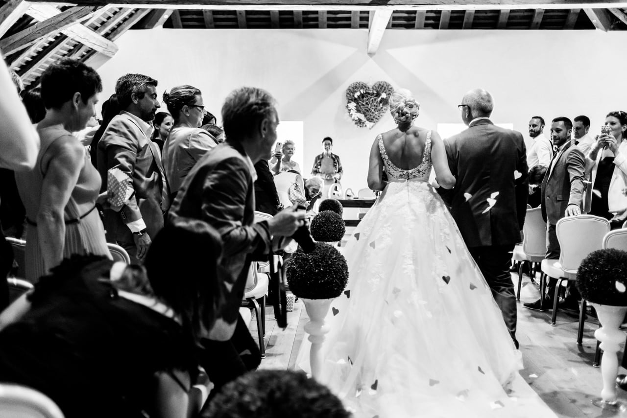 Début de cérémonie aux Portes des Iris