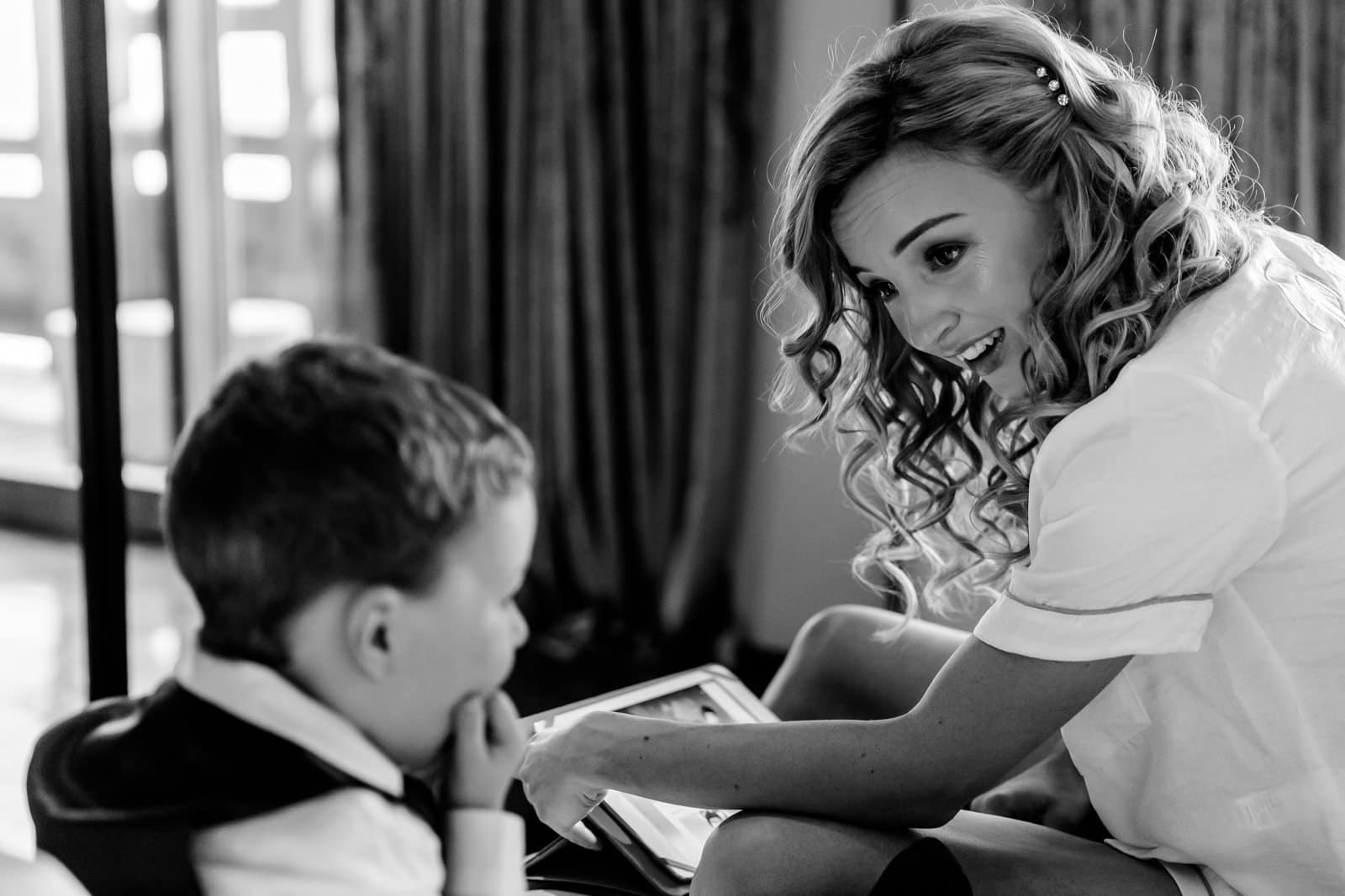 La mariée et son neveu
