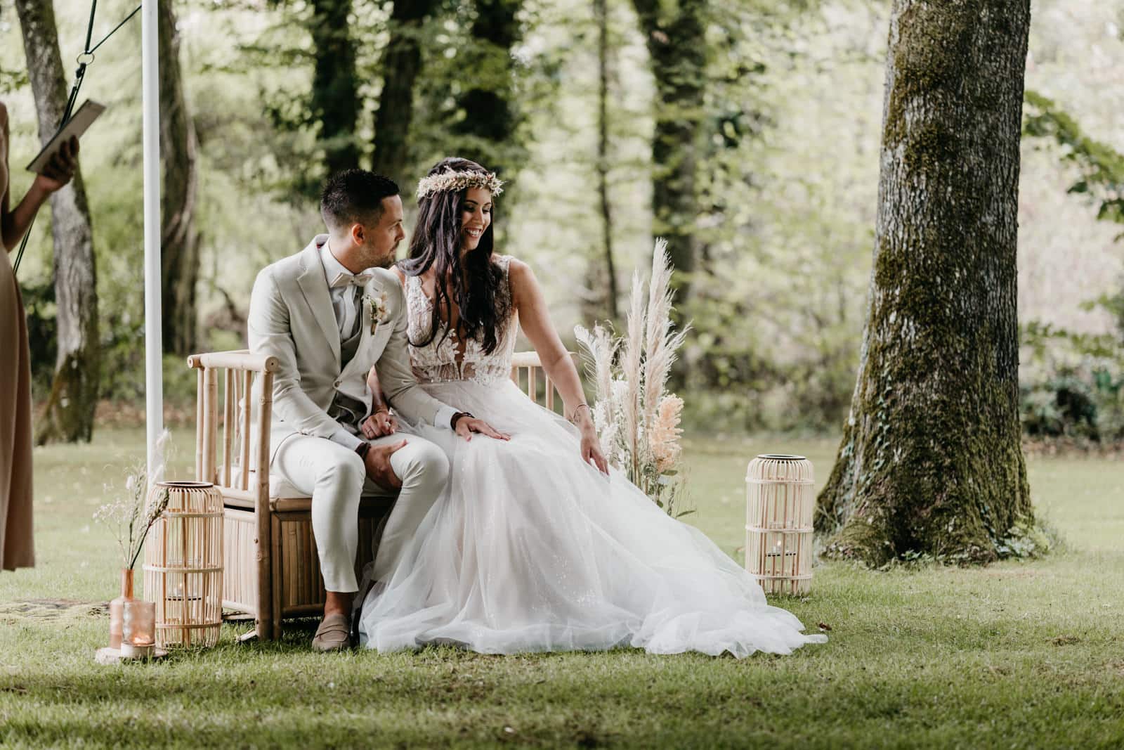 Photo de Alexandre Bourguet. Mariage à Bois Chamblard près du Lac Léman