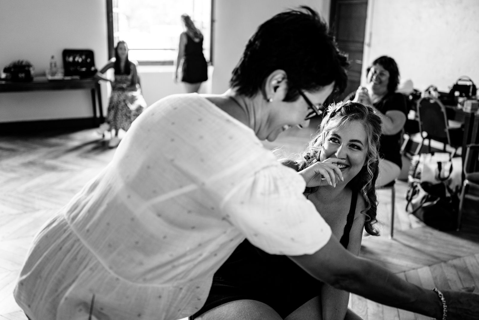 Photo de Alexandre Bourguet. Mariage au Domaine du Gouverneur vers Lyon