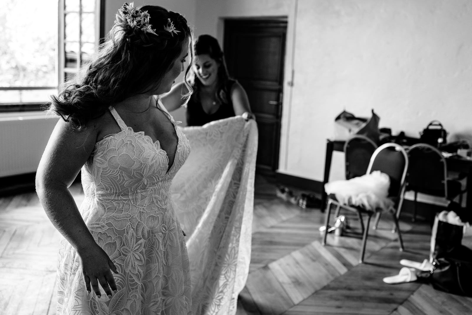 Photo de Alexandre Bourguet. Mariage au Domaine du Gouverneur vers Lyon