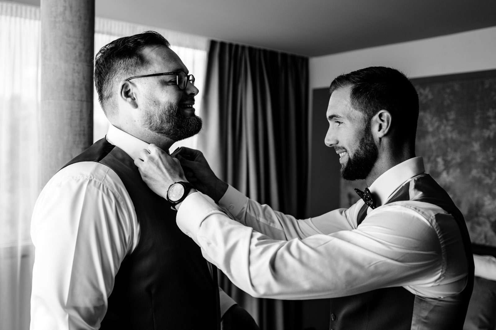 Photo de Alexandre Bourguet. Mariage au Domaine du Gouverneur vers Lyon