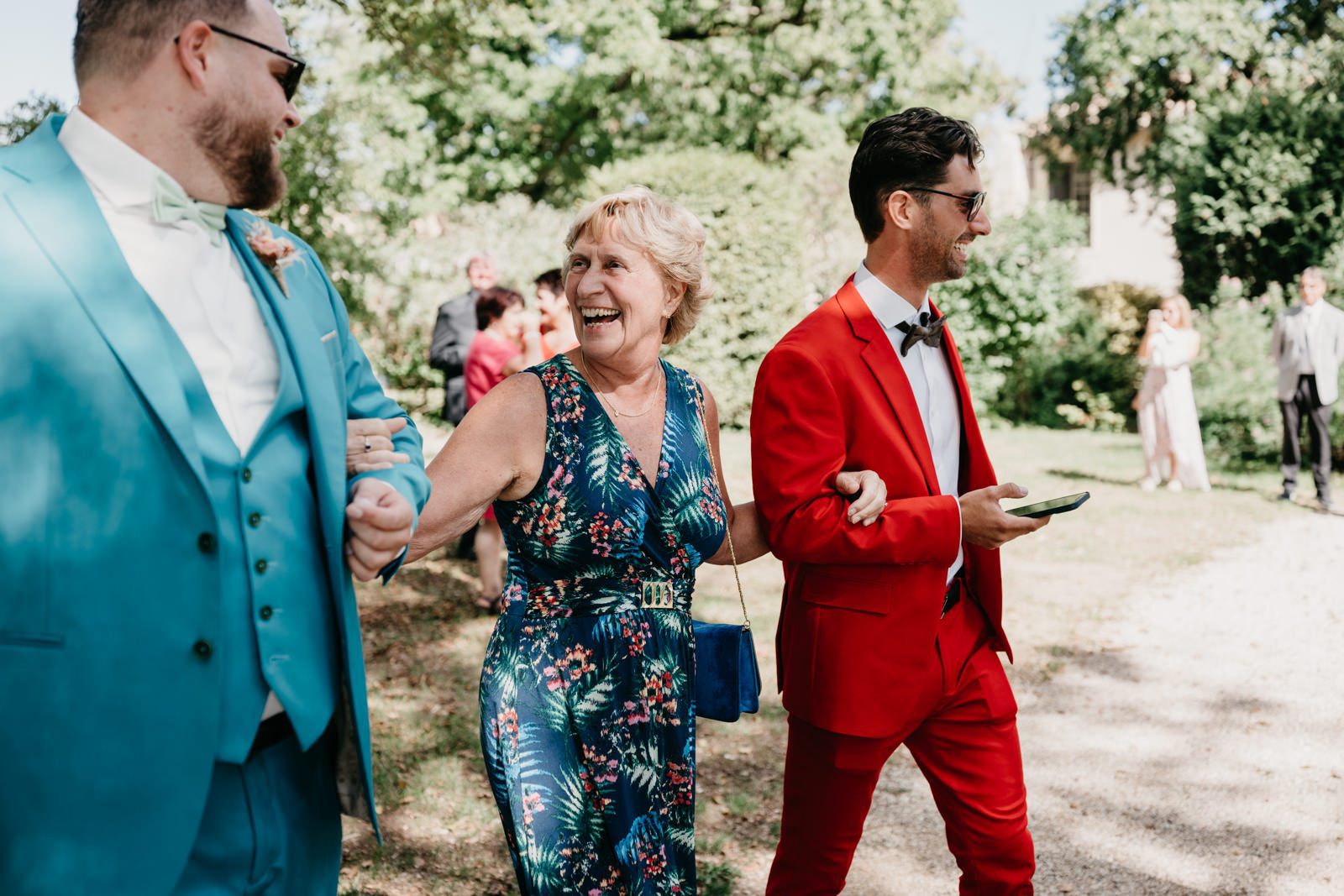 Photo de Alexandre Bourguet. Mariage au Domaine du Gouverneur vers Lyon