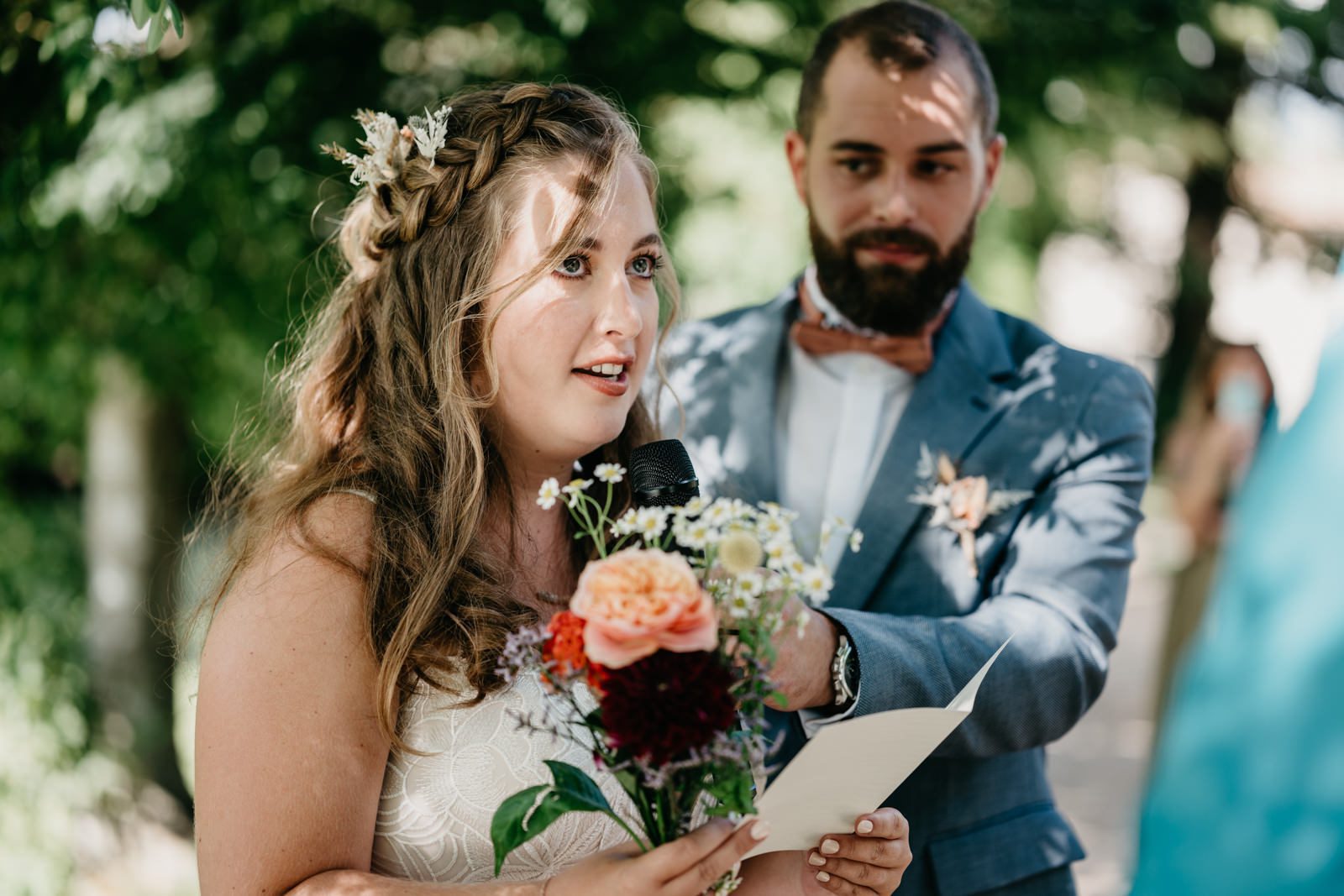 Photo de Alexandre Bourguet. Mariage au Domaine du Gouverneur vers Lyon