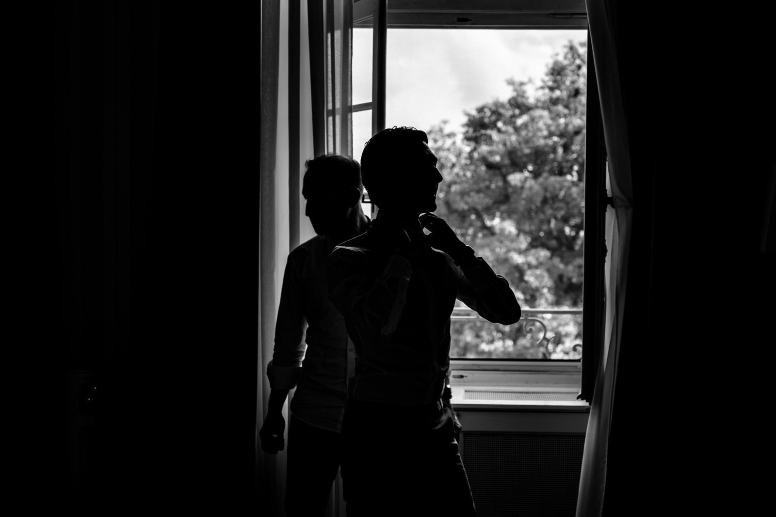 Photo de Alexandre Bourguet. Mariage au Golf de Bonmont près de Lausanne
