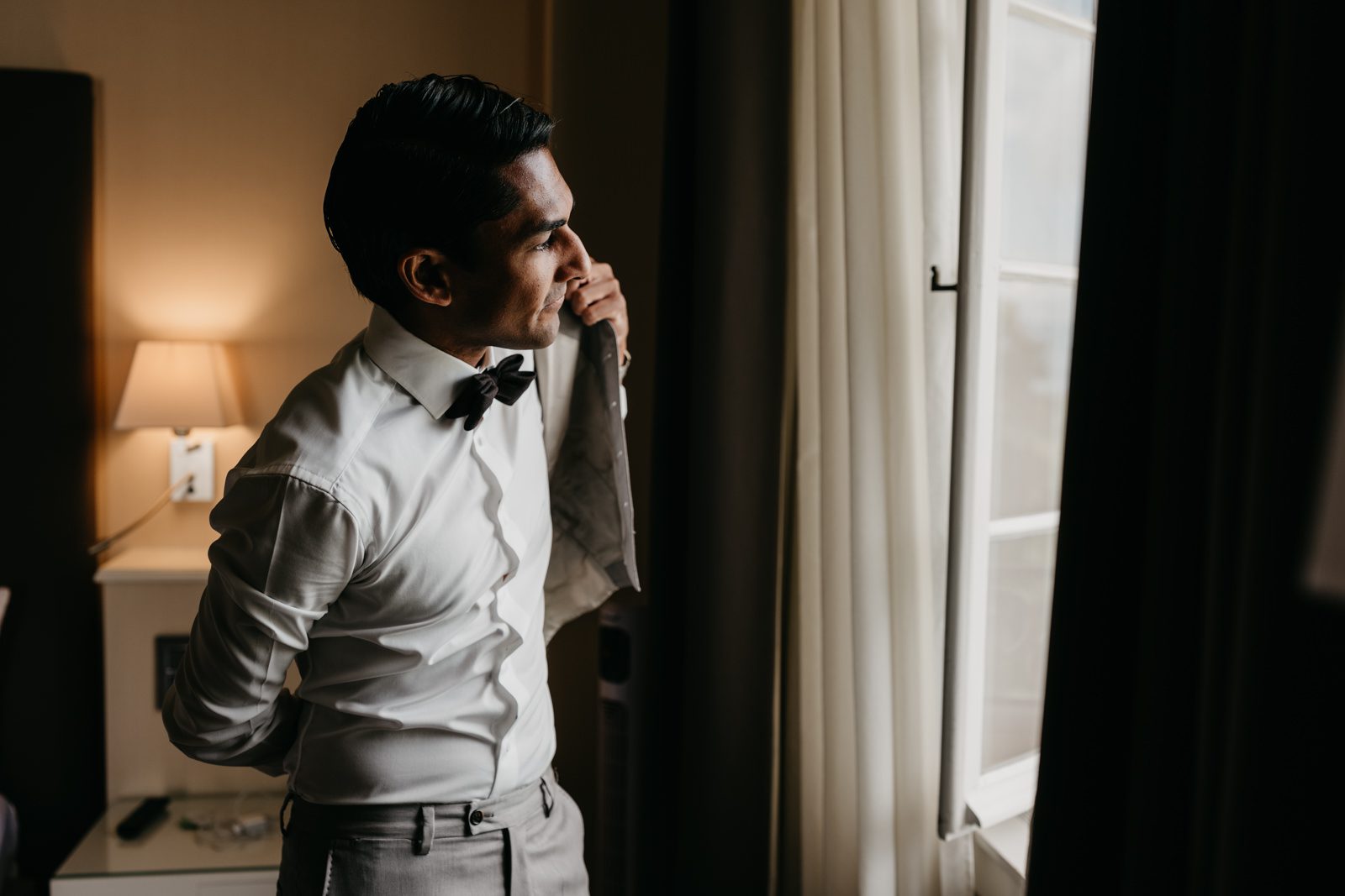 Photo de Alexandre Bourguet. Mariage au Golf de Bonmont près de Lausanne