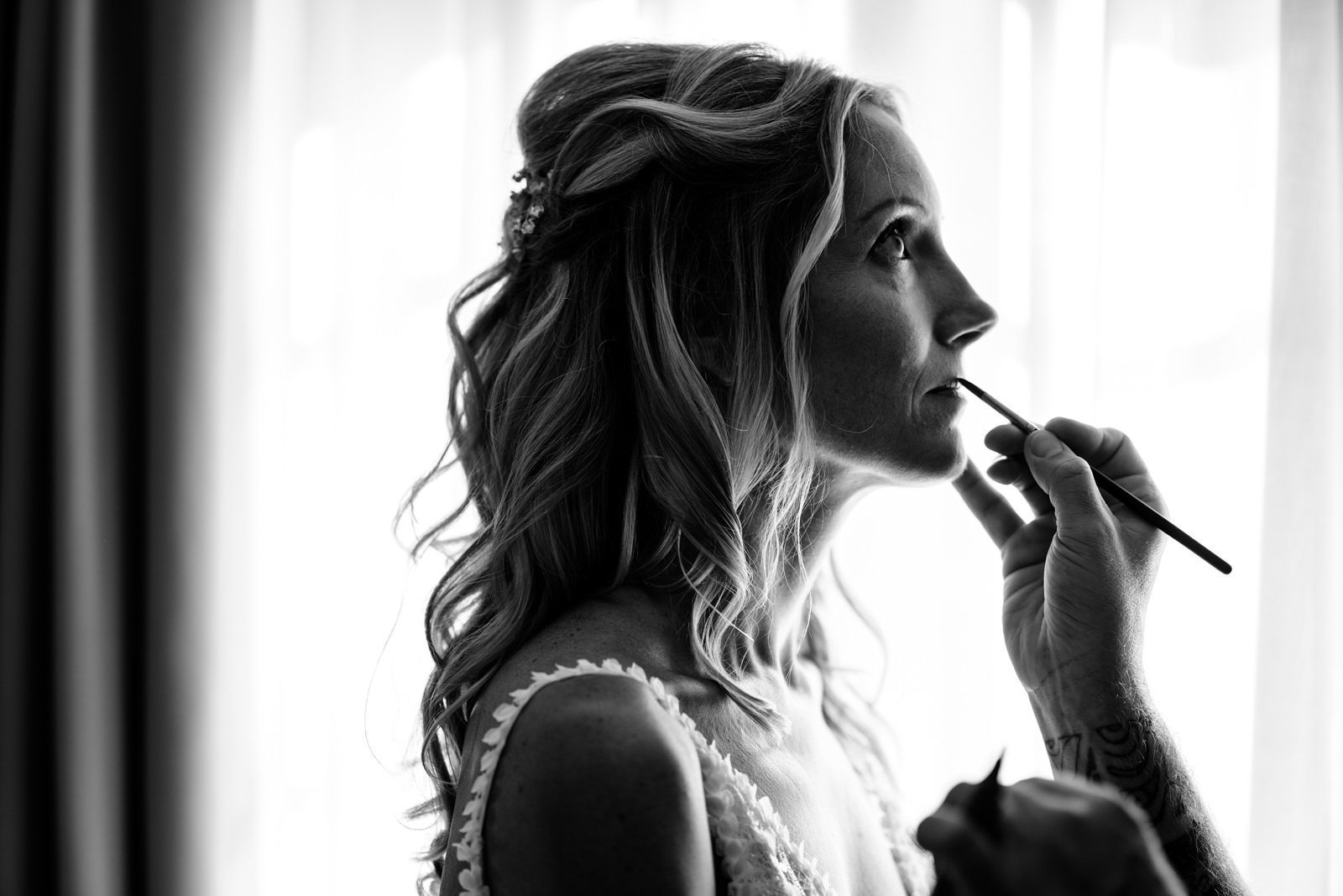 Photo de Alexandre Bourguet. Mariage au Golf de Bonmont près de Lausanne