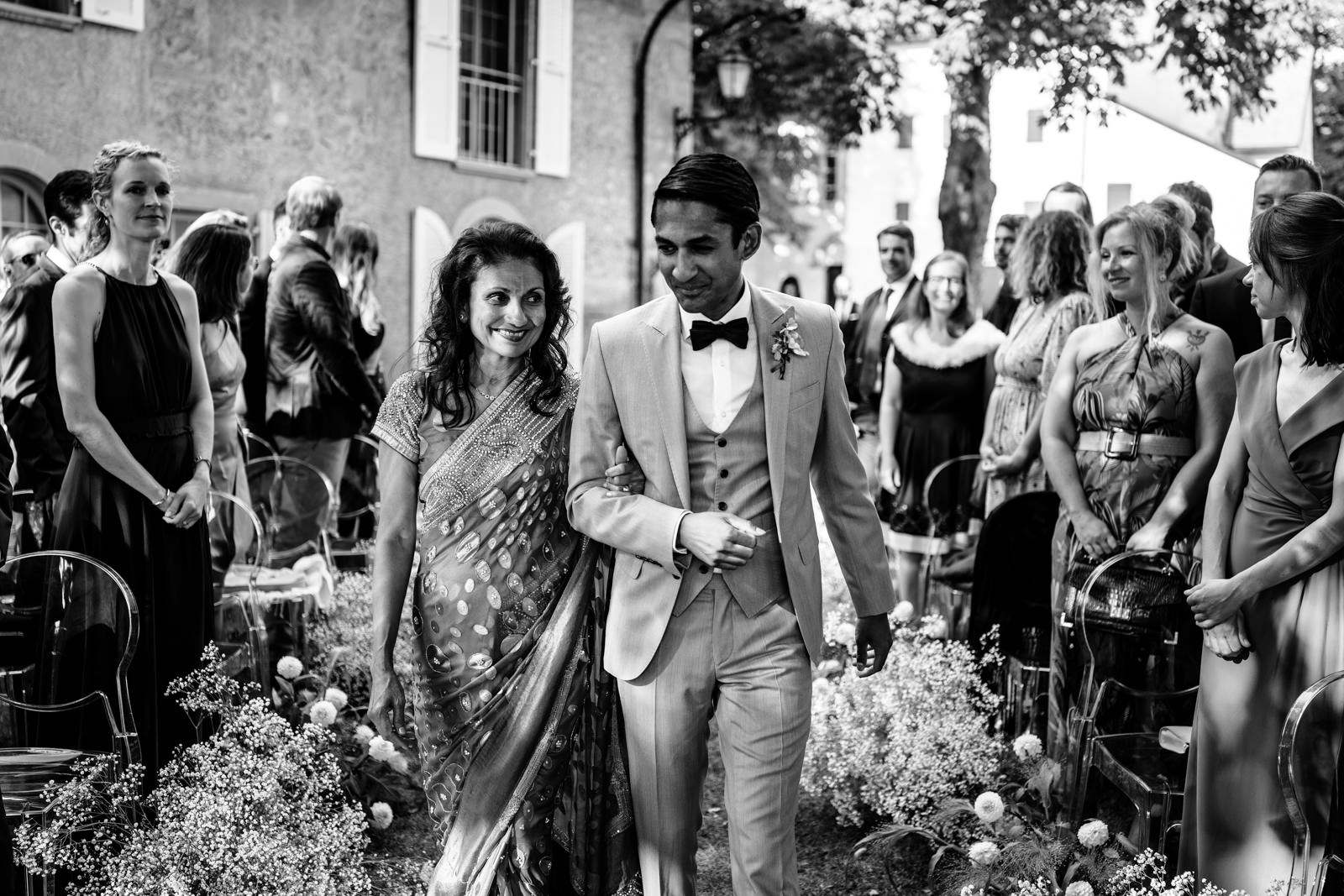 Photo de Alexandre Bourguet. Mariage au Golf de Bonmont près de Lausanne