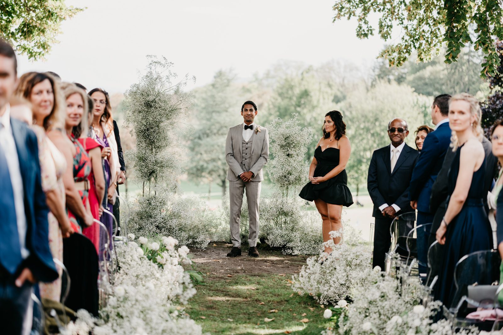 Photo de Alexandre Bourguet. Mariage au Golf de Bonmont près de Lausanne