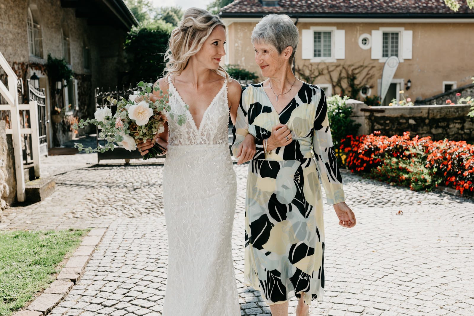 Photo de Alexandre Bourguet. Mariage au Golf de Bonmont près de Lausanne