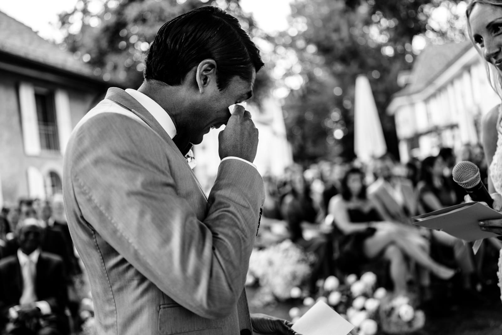 Photo de Alexandre Bourguet. Mariage au Golf de Bonmont près de Lausanne