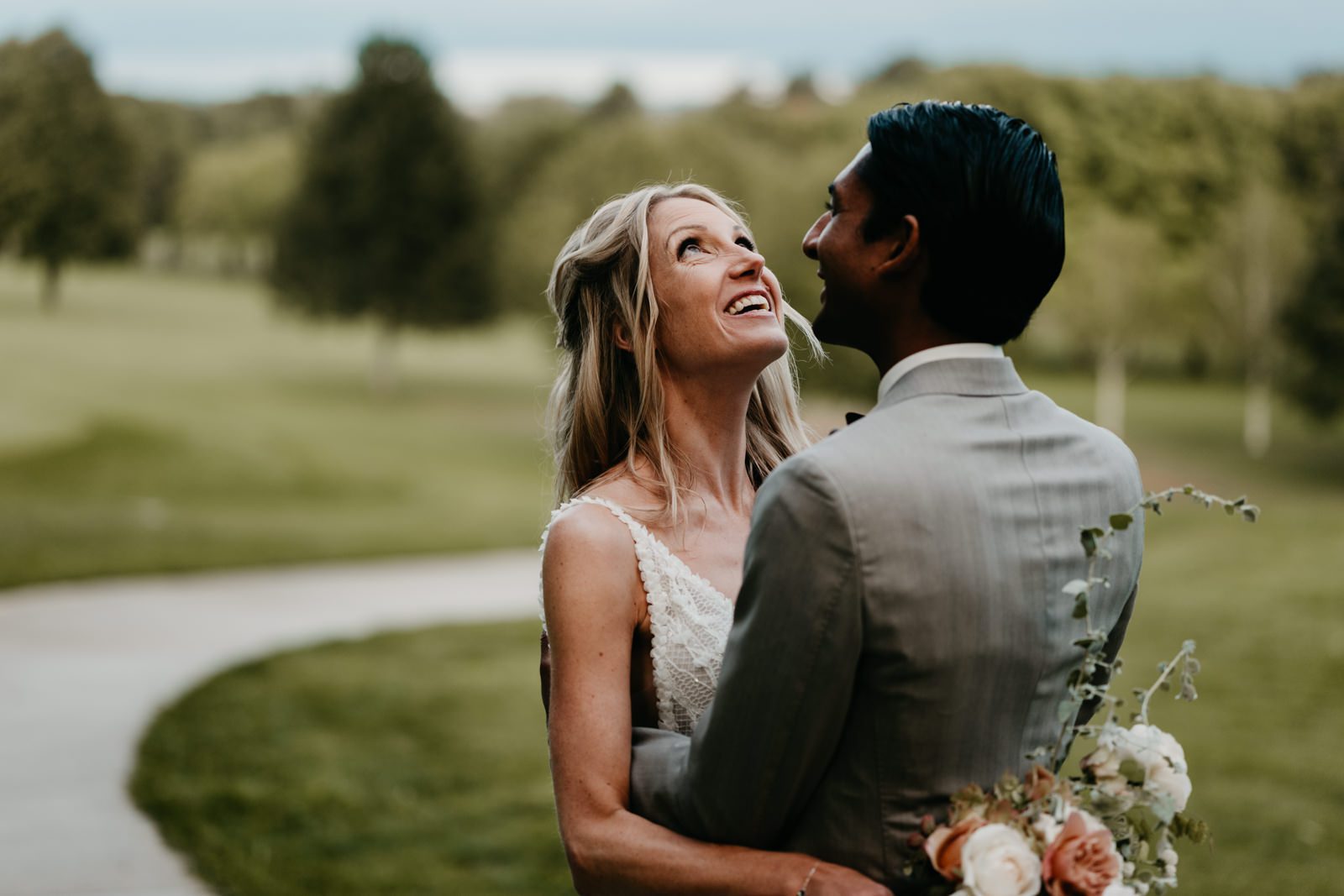 Photo de Alexandre Bourguet. Mariage au Golf de Bonmont près de Lausanne