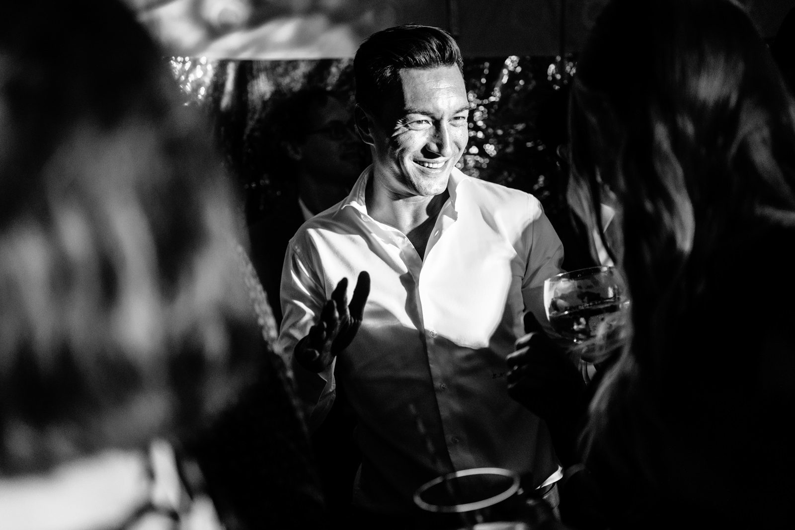 Photo de Alexandre Bourguet. Mariage au Golf de Bonmont près de Lausanne