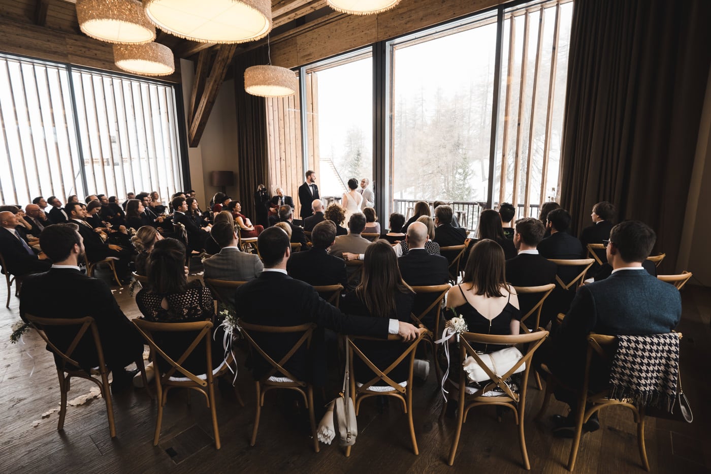 Maiensässhotel à Guarda Val Dans Les Grisons Somptueuse salle de mariage au Maiensässhotel de Guarda Val